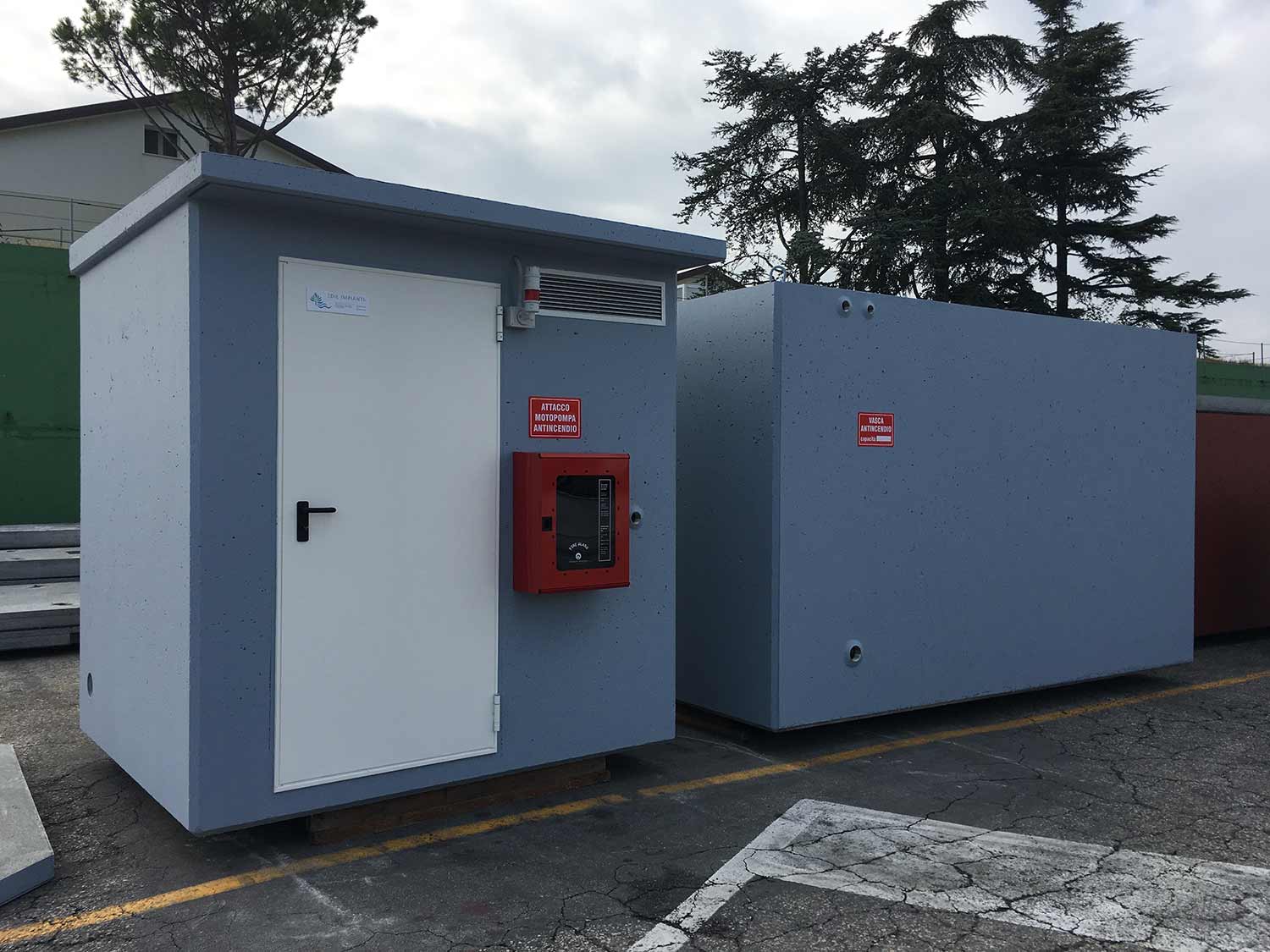 Underfloor Above Ground Fire Protection