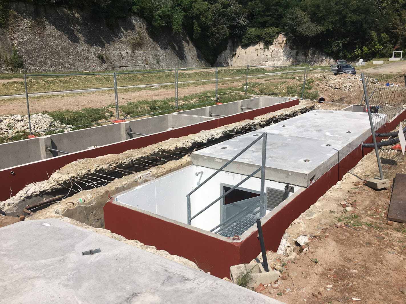 Underground Underfloor Fire Protection