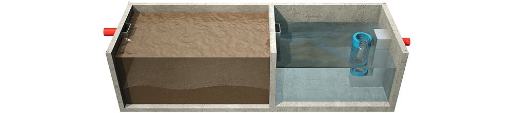 First Rainwater Systems in continuous for large Areas