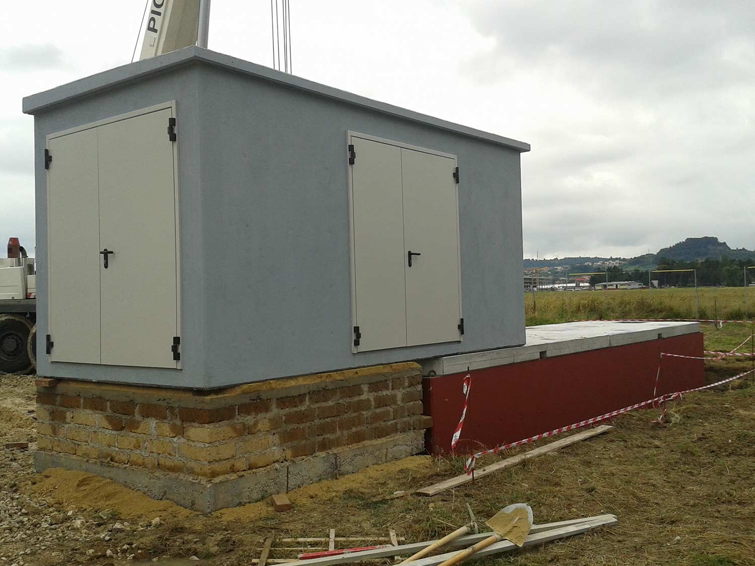 Fire protection rooms