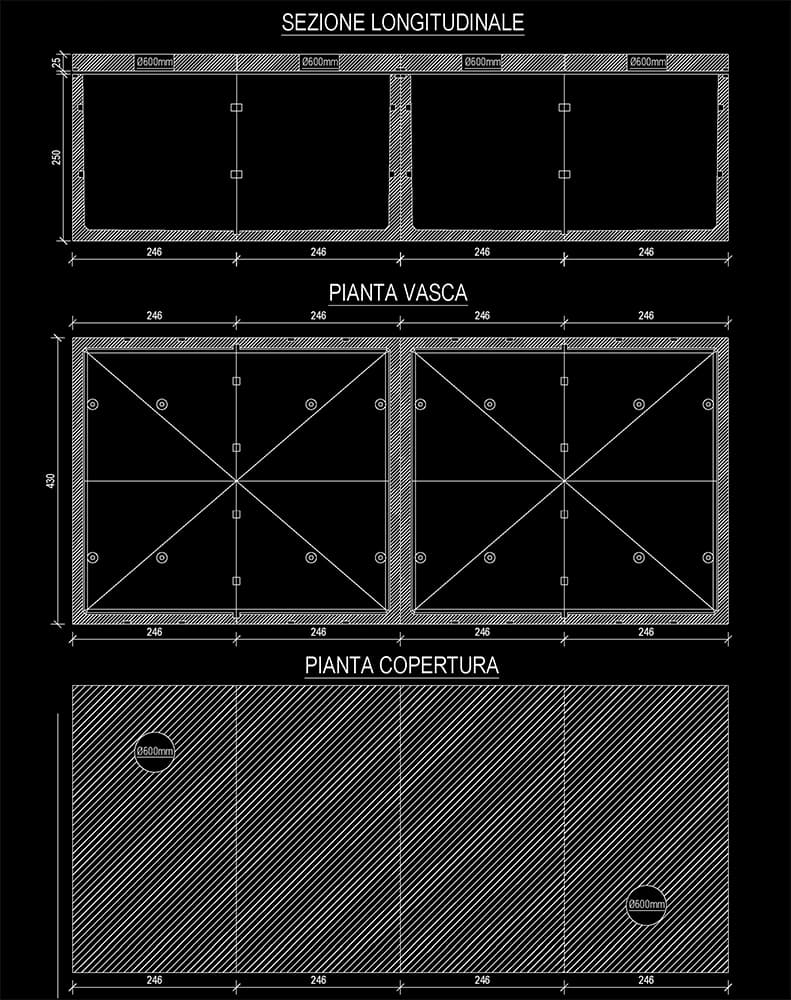 Stormwater attenuation tank